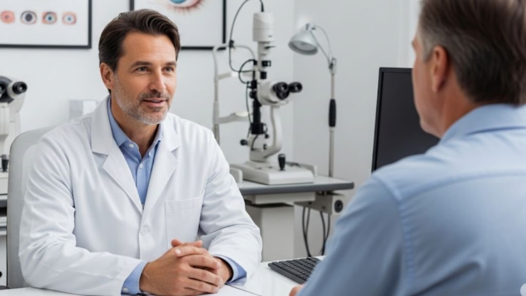 Diferencias de un paciente con glaucoma y cataratas.