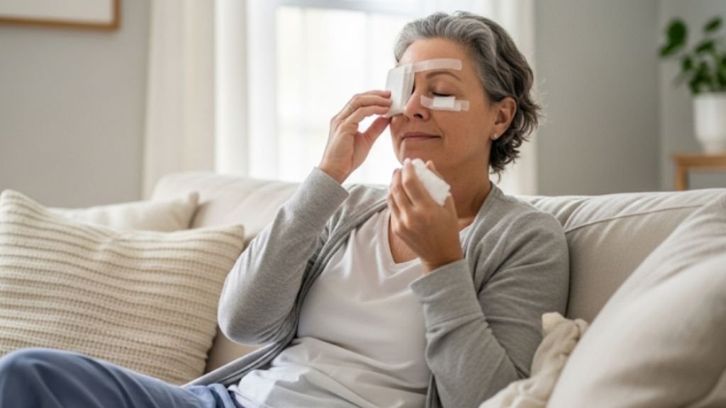 paciente de glaucoma se realizan cirugía de glaucoma filtrante.