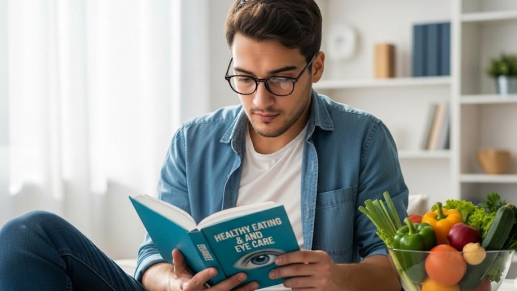 Tener un hábito saludable en tu alimentación cuidará de tus ojos.