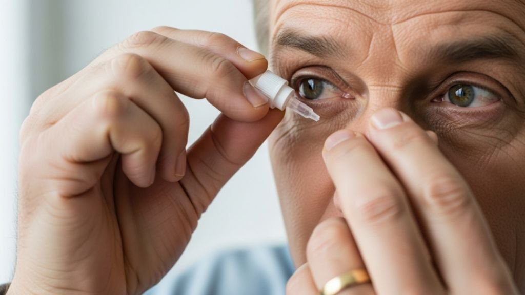 Las gotas para los ojos más comunes para tratar el glaucoma.