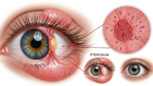 <p>¿Tienes “carnocidad” en el ojo? Conoce qué y cómo se trata el pterigion, una afección que afecta a millones de personas en el mundo. </p>
