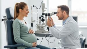 <p>Si estás embarazada, no te saltes una consulta con tu oftalmólogo. Estos son los cuidados y precauciones que debes tomar en cuenta.</p>
