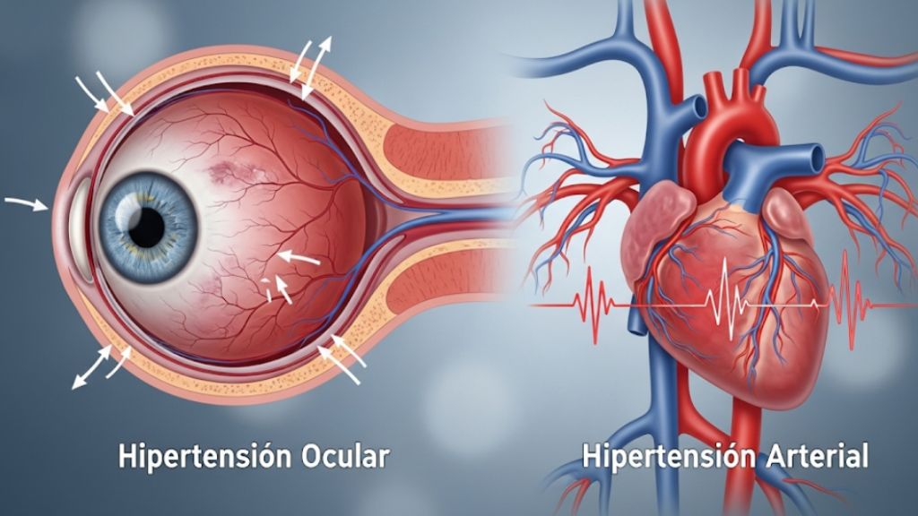 hipertension ocular vs. hipertensión arterial