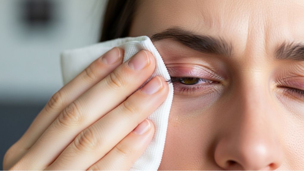 Autocuidado de ojos rojos, hinchados o con picazón