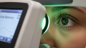 <p>¿Te vas a operar de catarata? Descubre como la biometría ocular es el estudio que mide tu ojo al milímetro para calcular tu lente intraocular ideal. </p>
