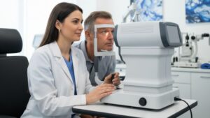 Cómo se mide la presión ocular: tonometría de aire y de aplanación explicadas