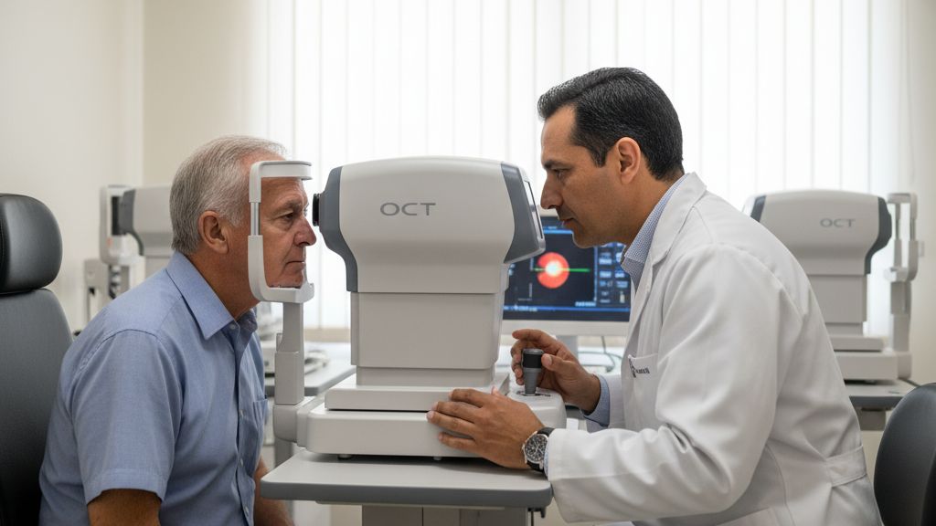 Diabetes salud ocular cómo OCT previene pérdida visión